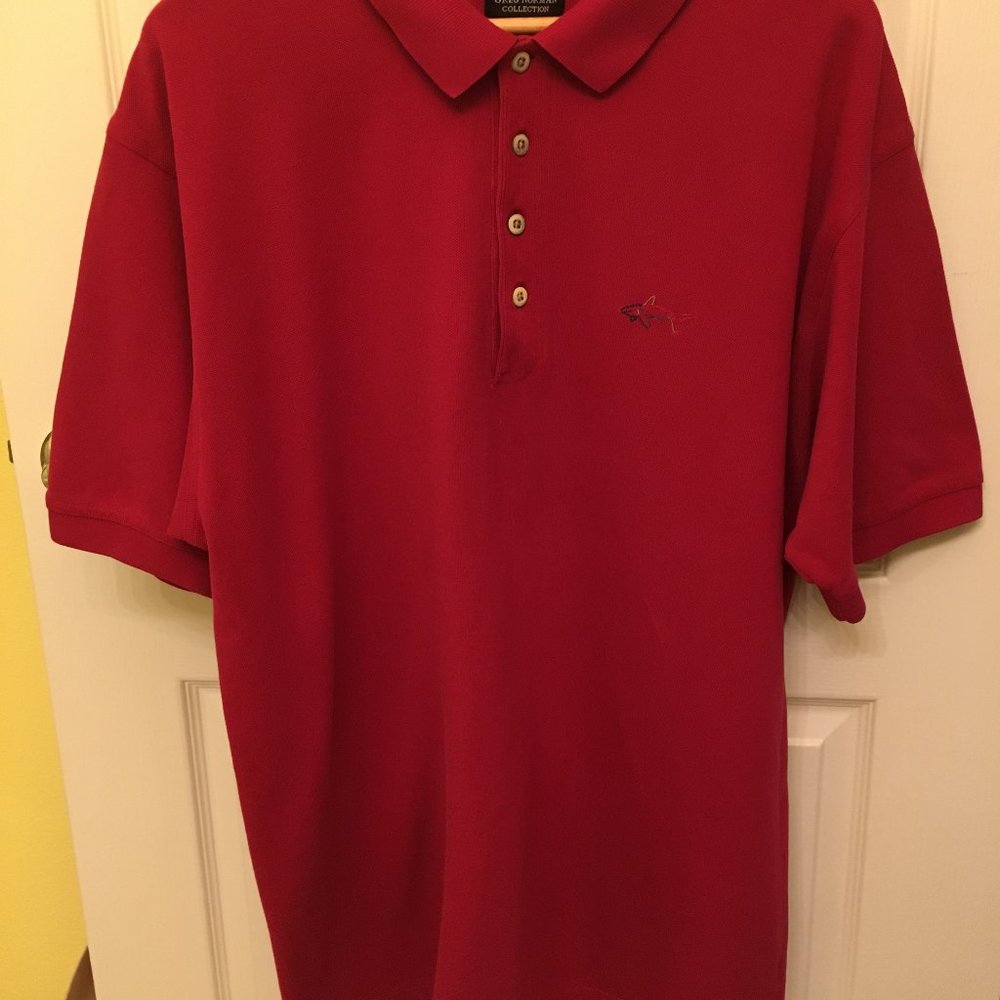 Greg Norman Shark Shop Logo Golf Shirt